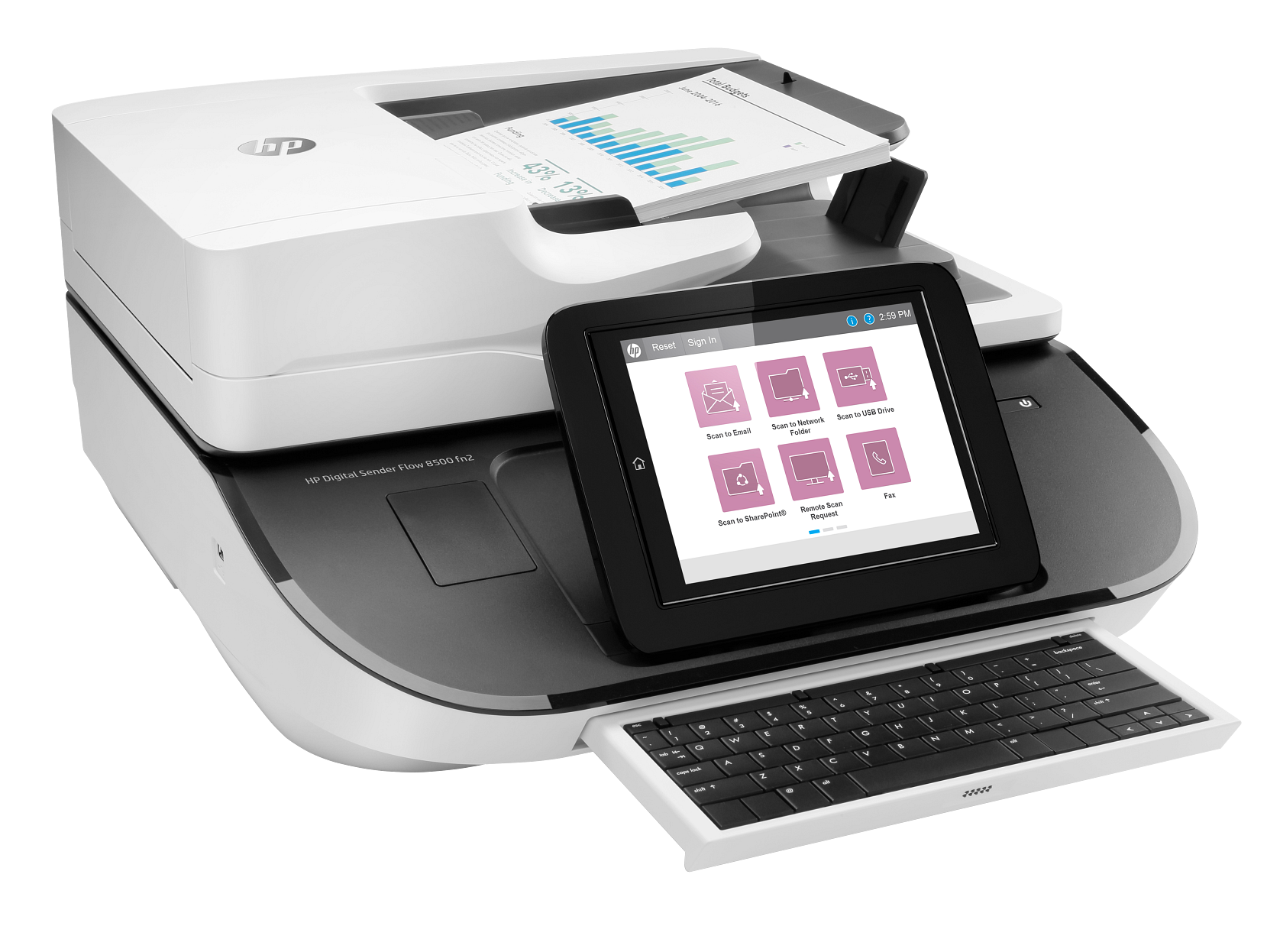 HP ScanJet Enterprise Flow 7000 s3 Scanner (Gen 2) view 5